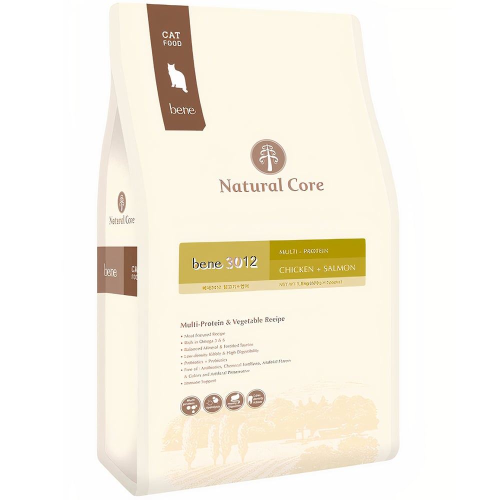 Thức ăn cho mèo NATURAL CORE Bene Chicken Salmon-315