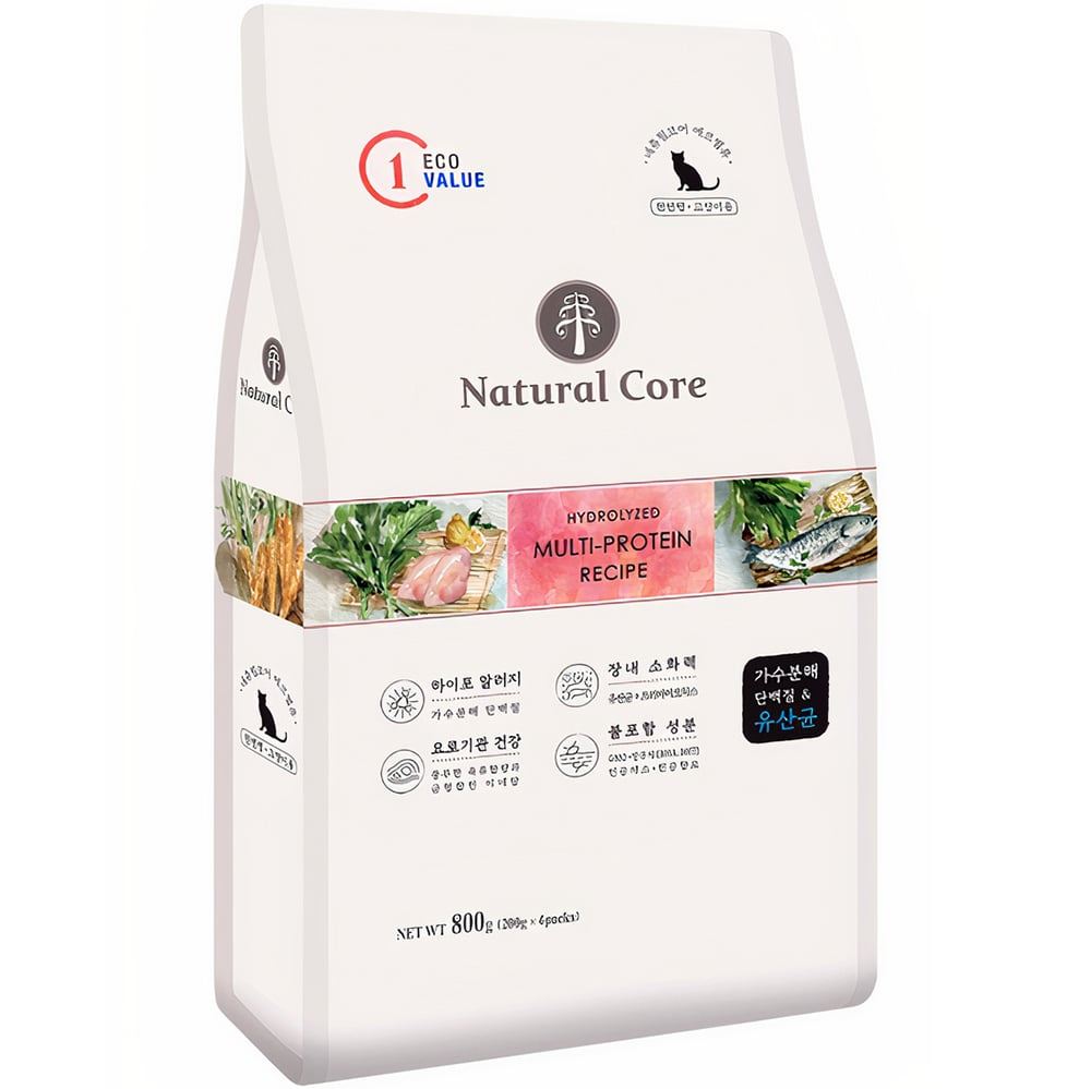 Thức ăn cho mèo hữu cơ đa đạm NATURAL CORE Multi Protein Recipe-322