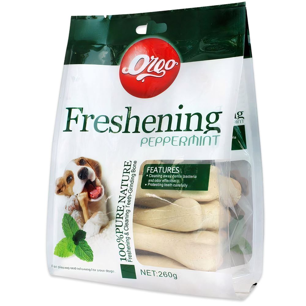 Xương gặm sạch răng cho chó VEGEBRAND Orgo Freshening Peppermint-81