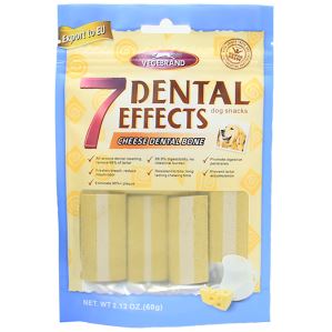 Xương gặm sạch răng cho chó vị phô mai VEGEBRAND 7 Dental Effects Cheese Bone